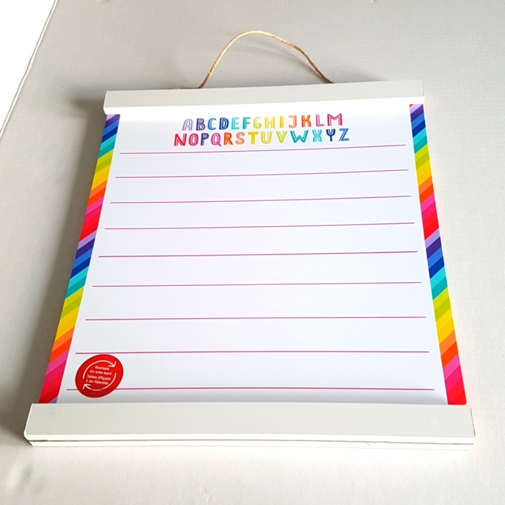 White Board Dry Erase Board 13"x15" Inches (Outside)